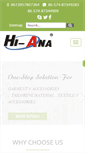 Mobile Screenshot of hi-ana.com